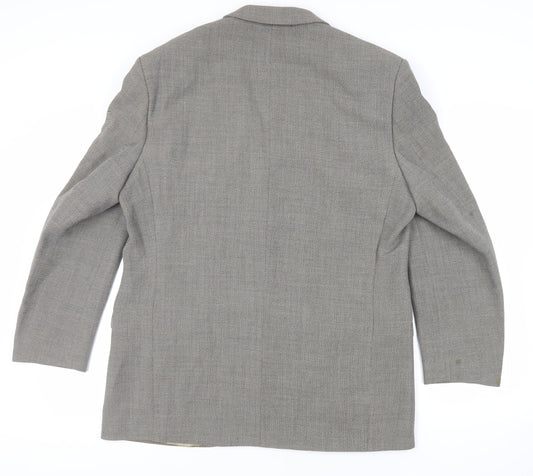 Mens UK Size 44 Marks and Spencer Regular Grey Suit Jacket