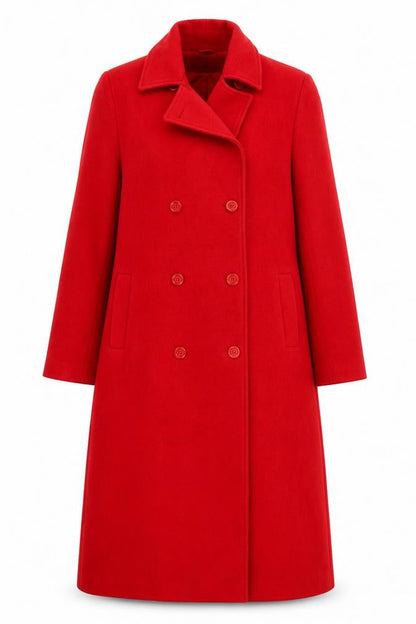 Womens UK Size 14 Paul Separates Red Overcoat