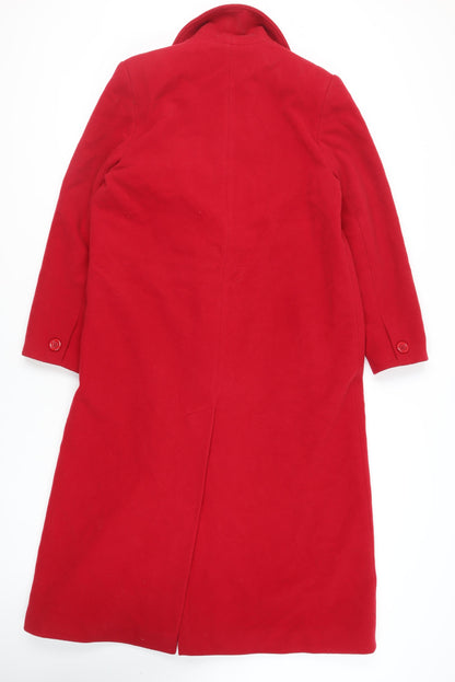 Womens UK Size 14 Paul Separates Red Overcoat