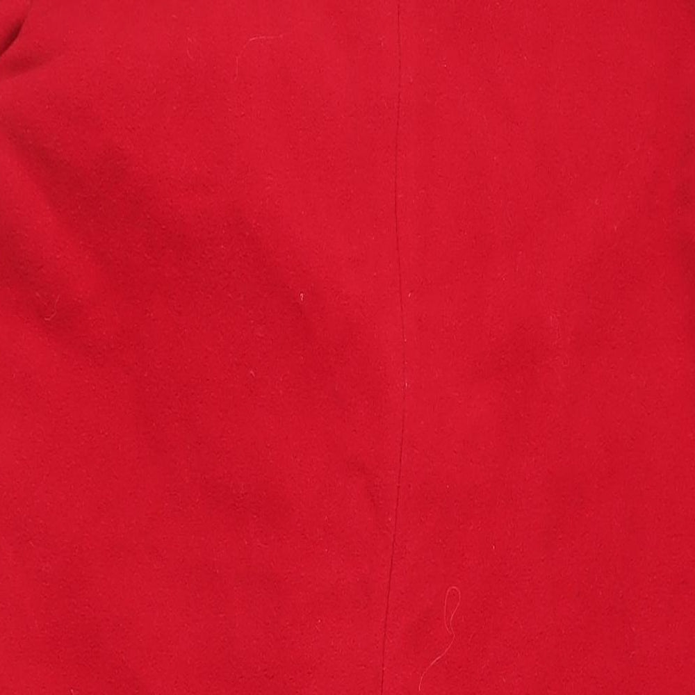 Womens UK Size 14 Paul Separates Red Overcoat