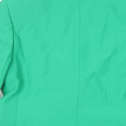 Womens UK Size 10 Marks and Spencer Green Jacket