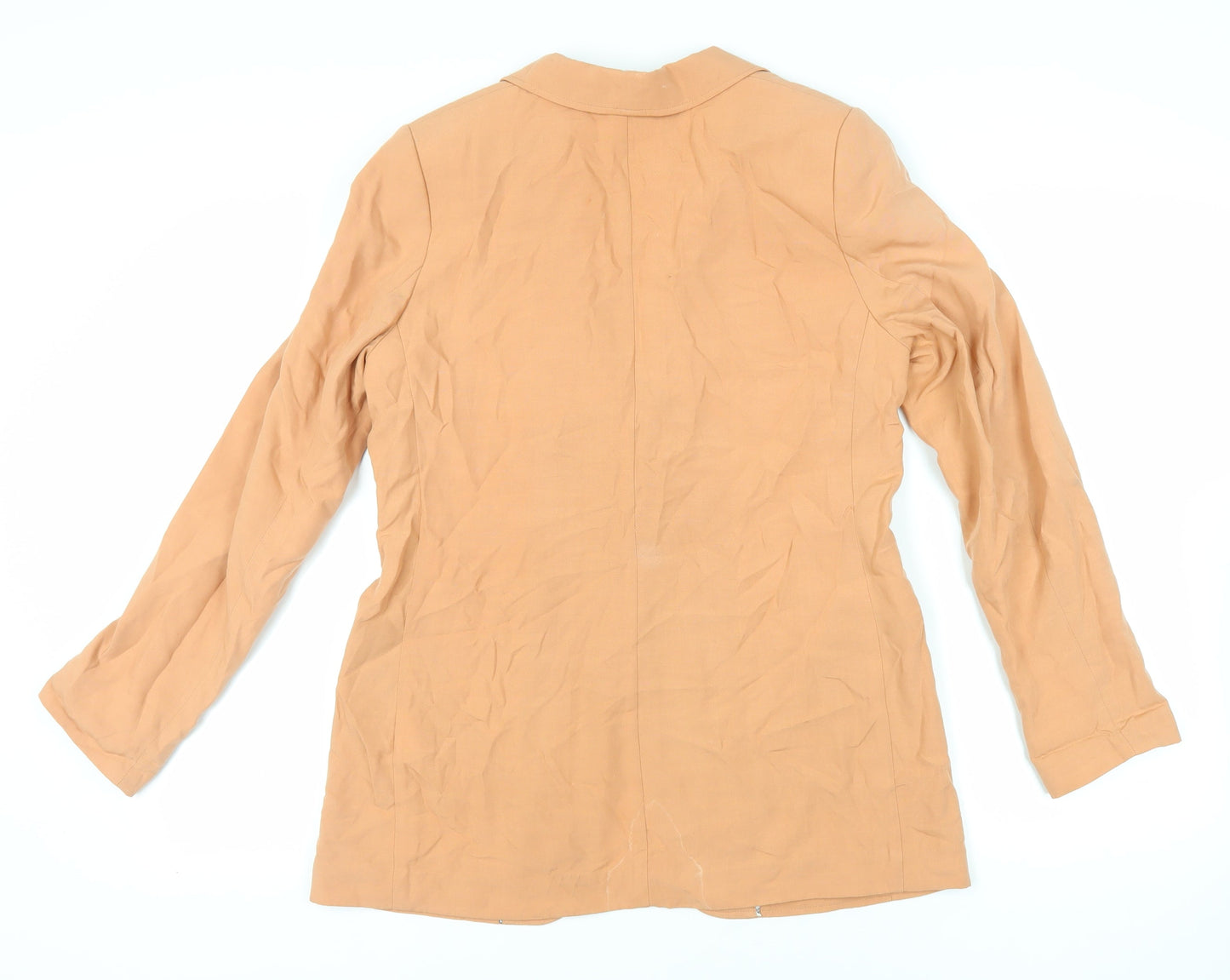 H&M Womens Pink Jacket Blazer Size 14 Button