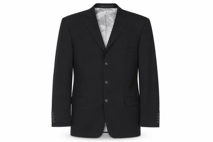 Marks & Spencer Mens Black Wool Jacket Suit Jacket Size 46 Regular