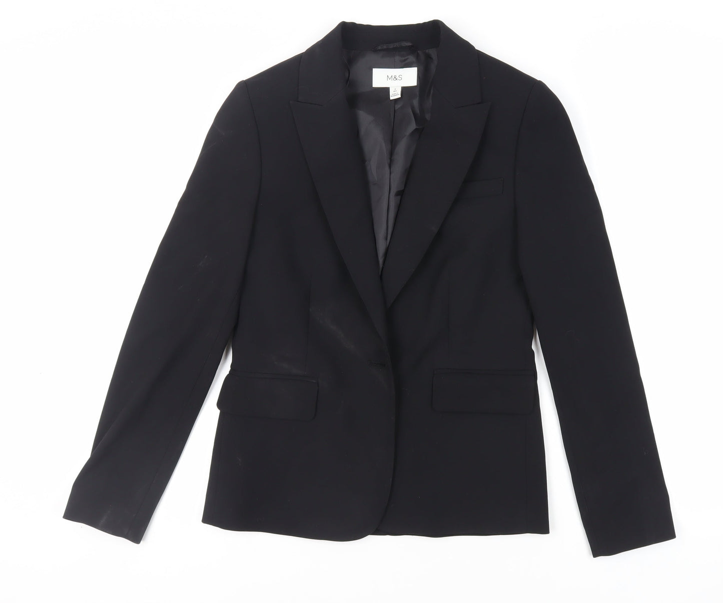 Womens UK Size 6 Marks and Spencer Black Jacket