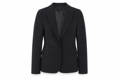 Marks & Spencer Womens Black Jacket Blazer Size 6 Button