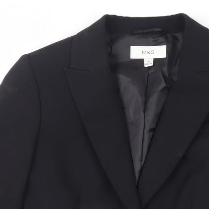 Womens UK Size 6 Marks and Spencer Black Jacket