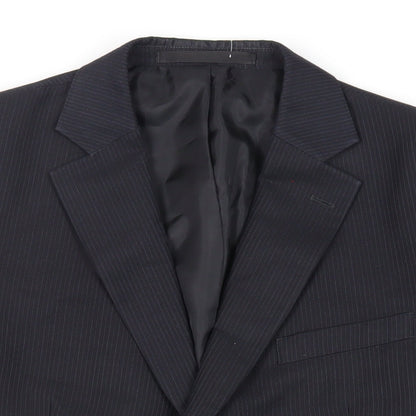 Mens UK Size 40 Marks and Spencer Regular Blue Suit Jacket
