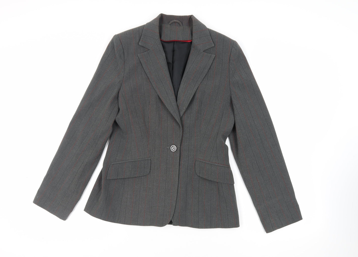 Womens UK Size 12 New Look Grey Jacket