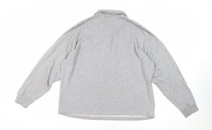 Womens UK Size 10 ASOS Grey Pullover Sweatshirt
