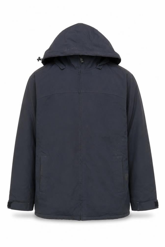 Mens UK Size L Weatherproof Blue Windbreaker Coat