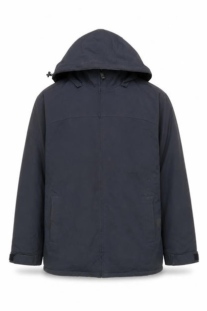 Mens UK Size L Weatherproof Blue Windbreaker Coat