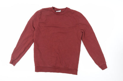 Mens UK Size S ASOS Brown Pullover Sweatshirt