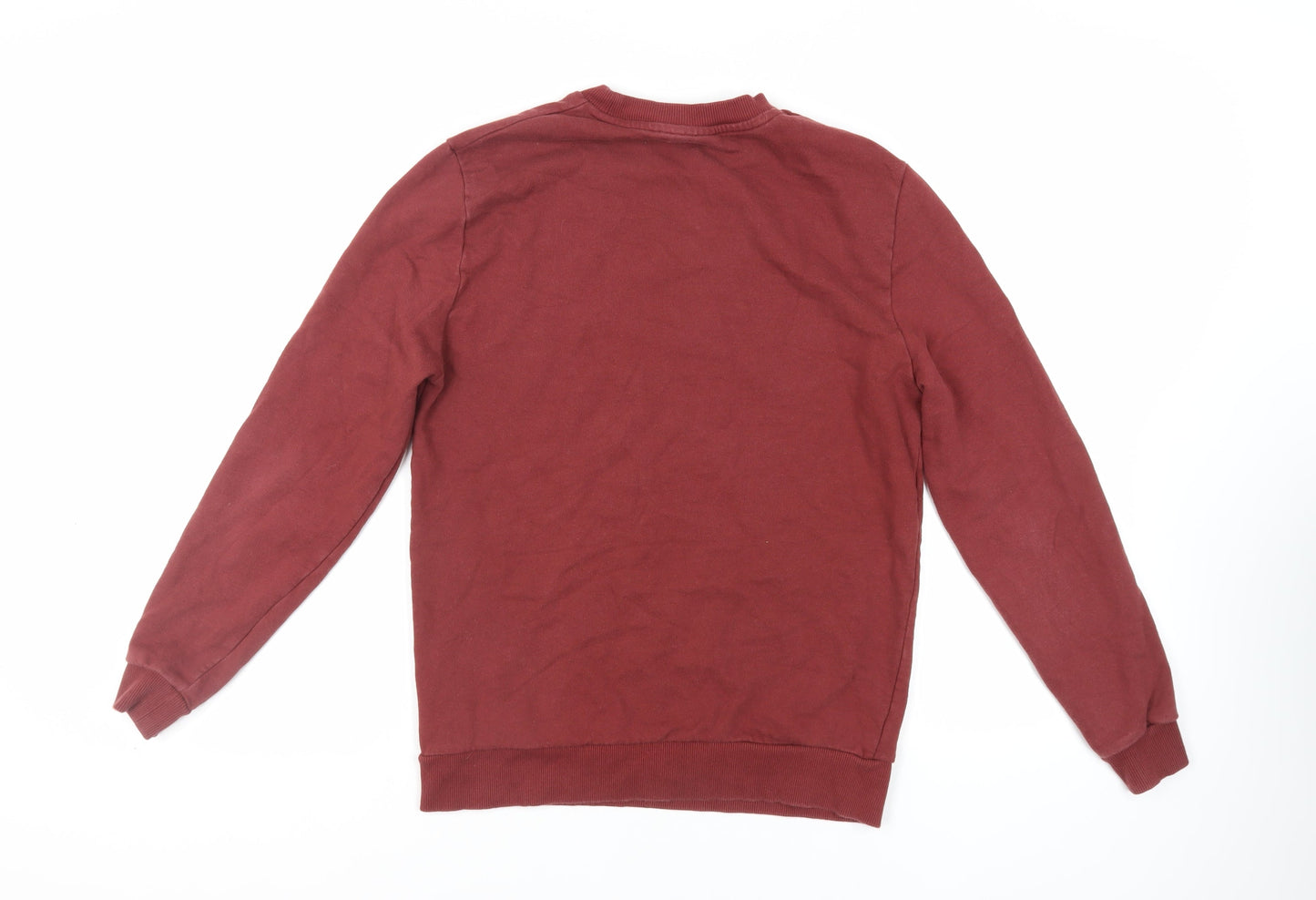 Mens UK Size S ASOS Brown Pullover Sweatshirt