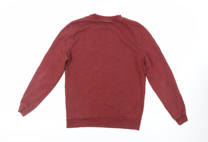 Mens UK Size S ASOS Brown Pullover Sweatshirt