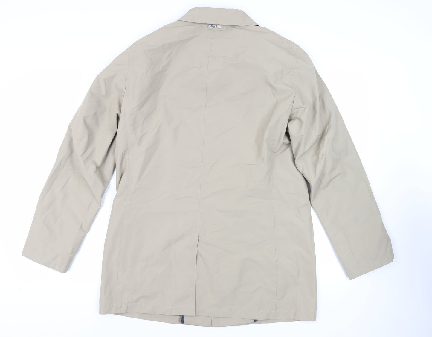 Mens UK Size 38 Bugatti Beige Overcoat
