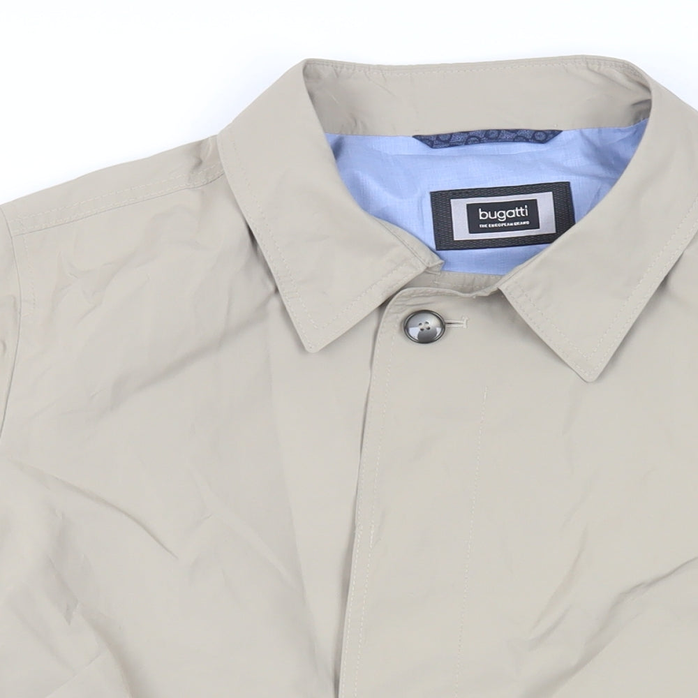 Mens UK Size 38 Bugatti Beige Overcoat