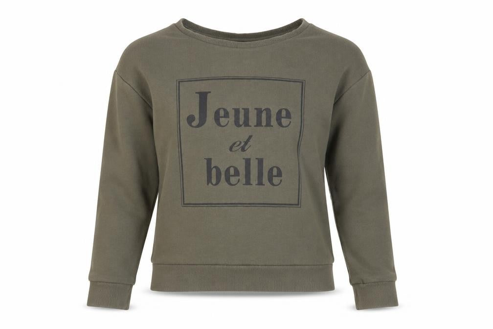 Womens UK Size XS H&M Green Pullover Sweatshirt