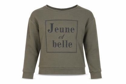 Womens UK Size XS H&M Green Pullover Sweatshirt