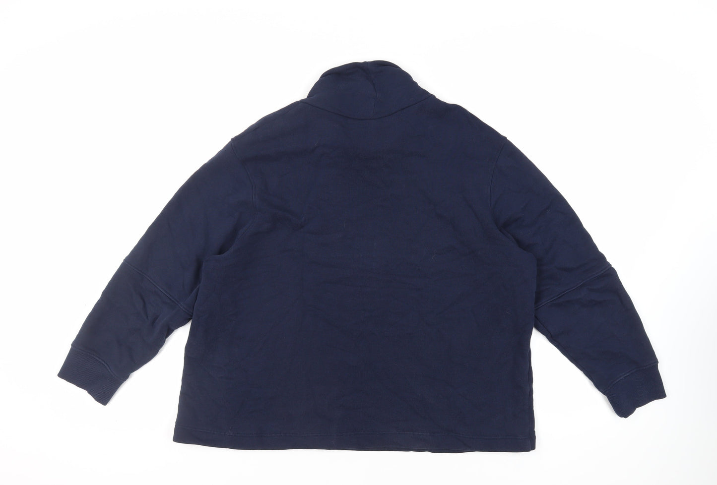 Womens UK Size 18 Marks and Spencer Blue Pullover Sweatshirt