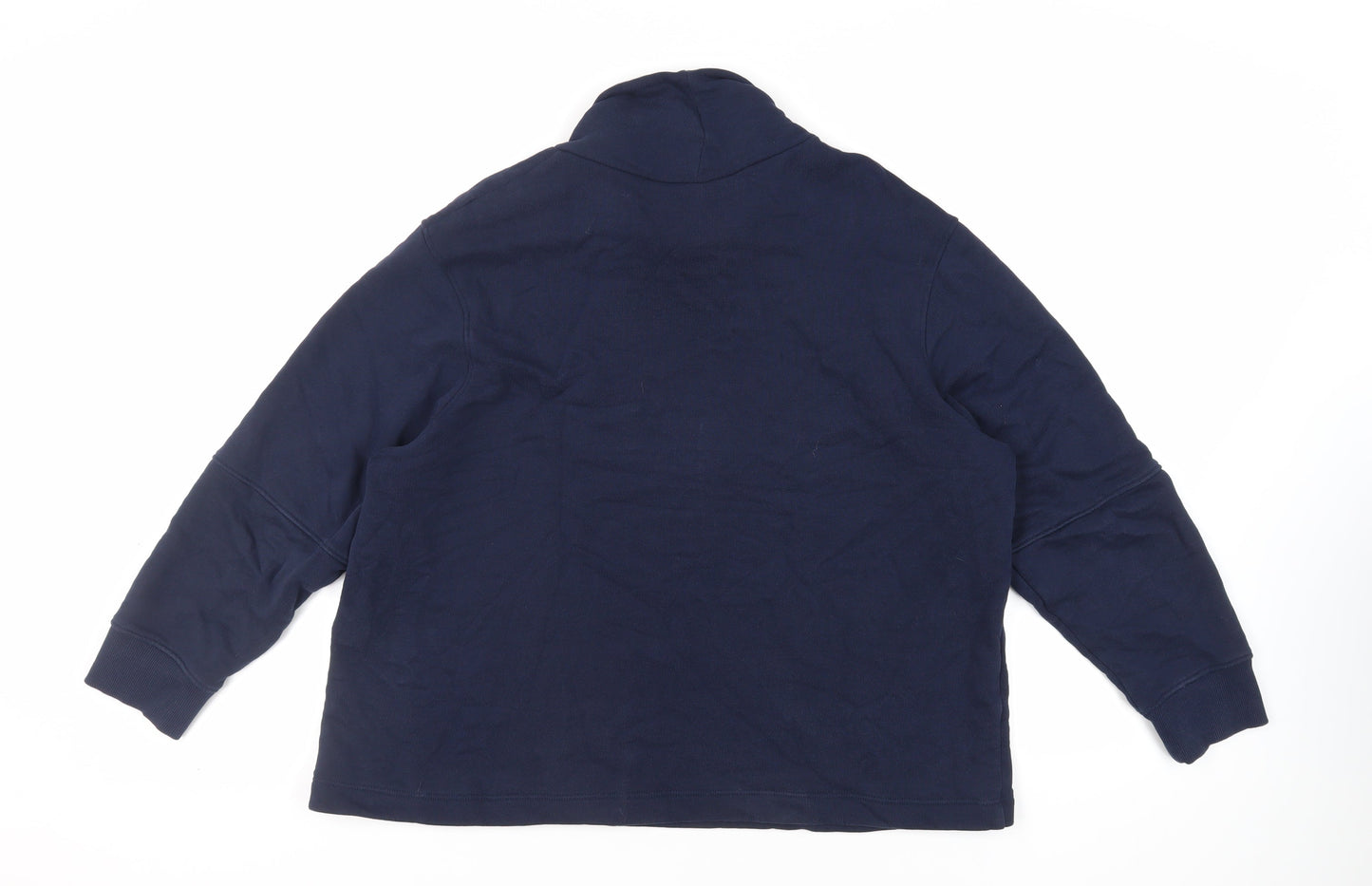 Womens UK Size 18 Marks and Spencer Blue Pullover Sweatshirt