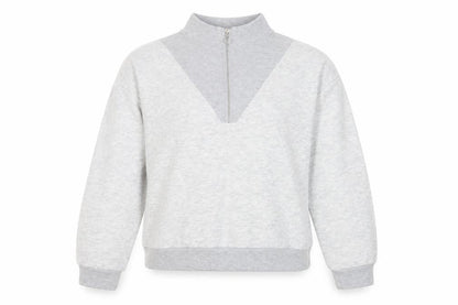 Womens UK Size 12 Boohoo Grey Pullover Sweatshirt