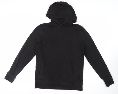 Mens UK Size M Burton Black Pullover Hoodie