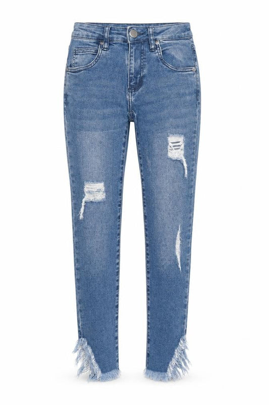 Womens UK Size 6 Cotton On Regular Fit Skinny Blue Jeans