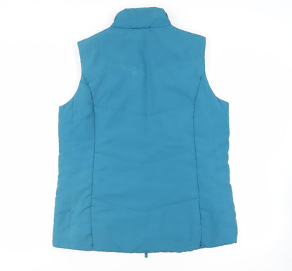 Womens UK Size M Tayberry Green Gilet