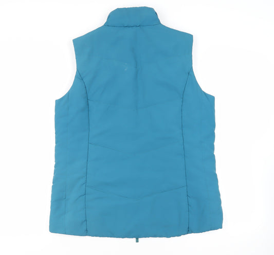 Womens UK Size M Tayberry Green Gilet