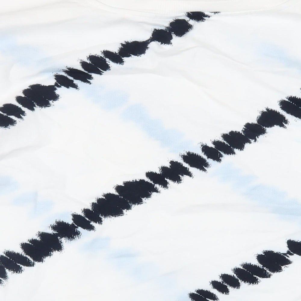 Womens UK Size M Marks and Spencer White Pullover Sweatshirt