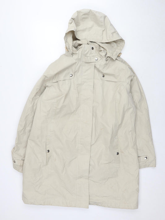 Womens UK Size 18 Being Casual Beige Trench Coat