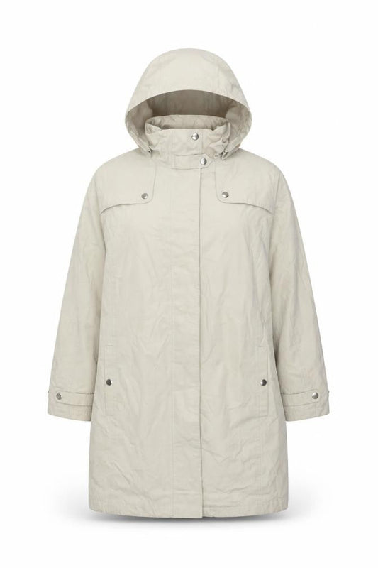 Womens UK Size 18 Being Casual Beige Trench Coat