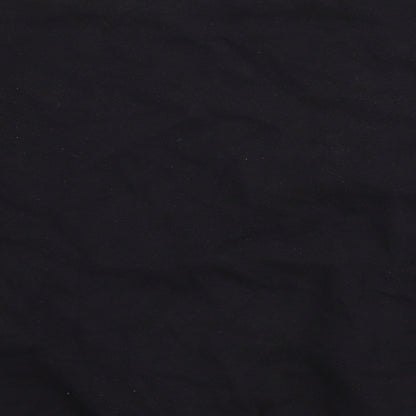 Womens UK Size M Pull&Bear Black Pullover Sweatshirt
