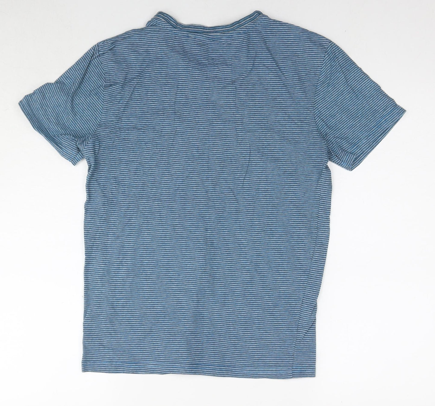 Womens UK Size XS NEXT Blue Basic T-Shirt