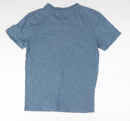Womens UK Size XS NEXT Blue Basic T-Shirt