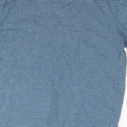 Womens UK Size XS NEXT Blue Basic T-Shirt