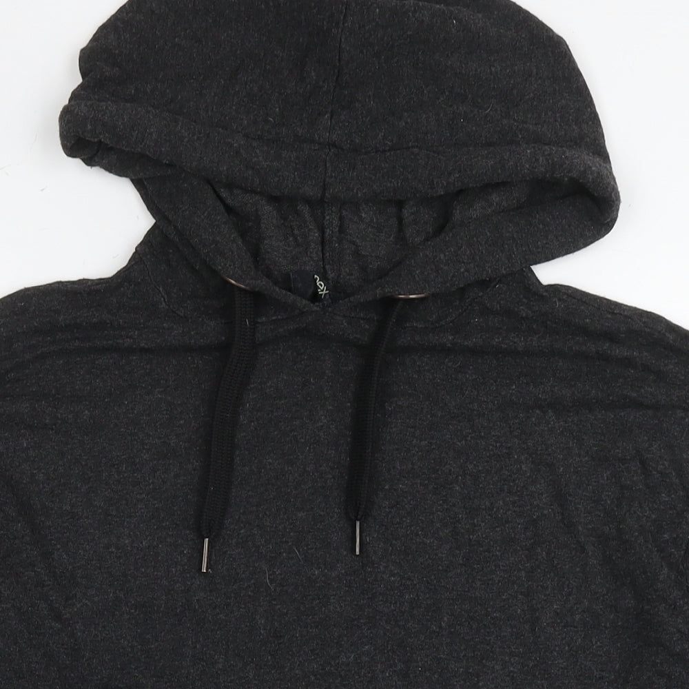 Womens UK Size XS NEXT Black Pullover Hoodie