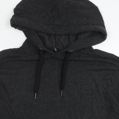 Womens UK Size XS NEXT Black Pullover Hoodie