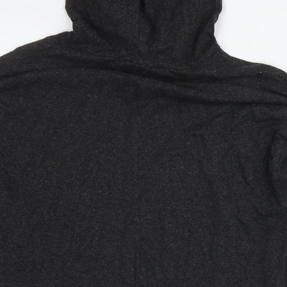 Womens UK Size XS NEXT Black Pullover Hoodie