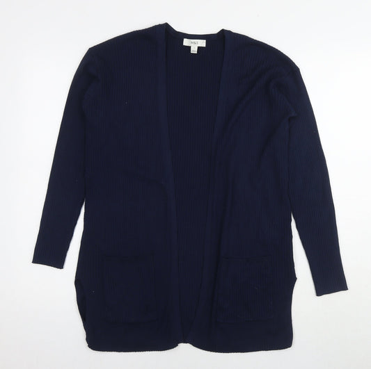 Womens UK Size S Marks and Spencer Blue Cardigan Jumper