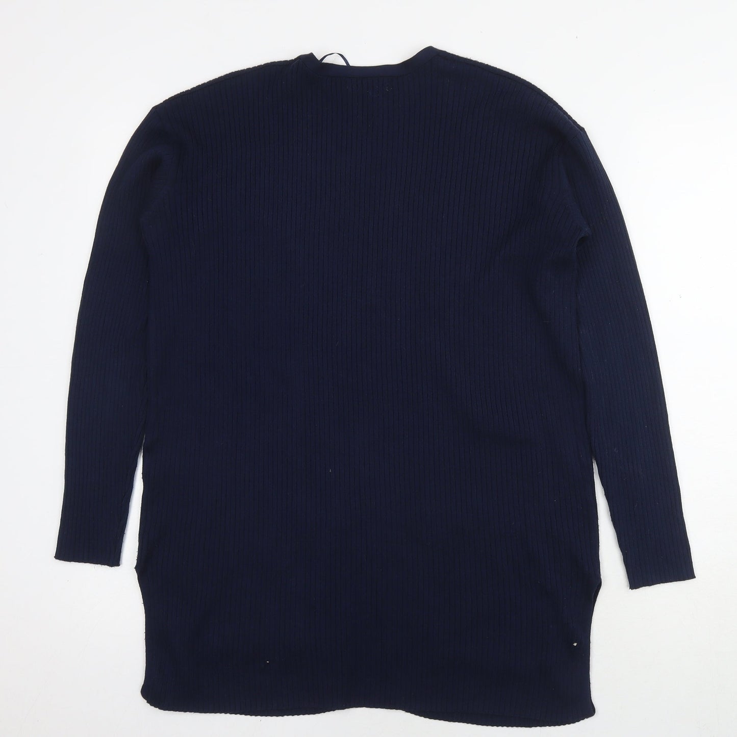 Womens UK Size S Marks and Spencer Blue Cardigan Jumper