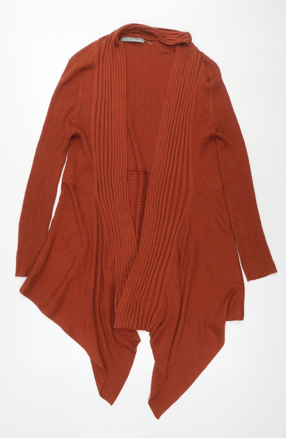 Womens UK Size 14 Marks and Spencer Brown Cape Jumper