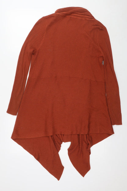 Womens UK Size 14 Marks and Spencer Brown Cape Jumper