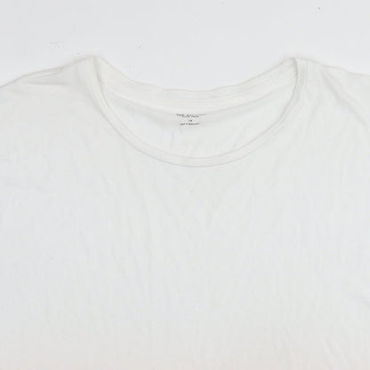 Womens UK Size 14 Marks and Spencer Multicoloured Basic T-Shirt