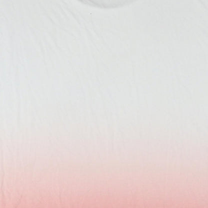 Womens UK Size 14 Marks and Spencer Multicoloured Basic T-Shirt
