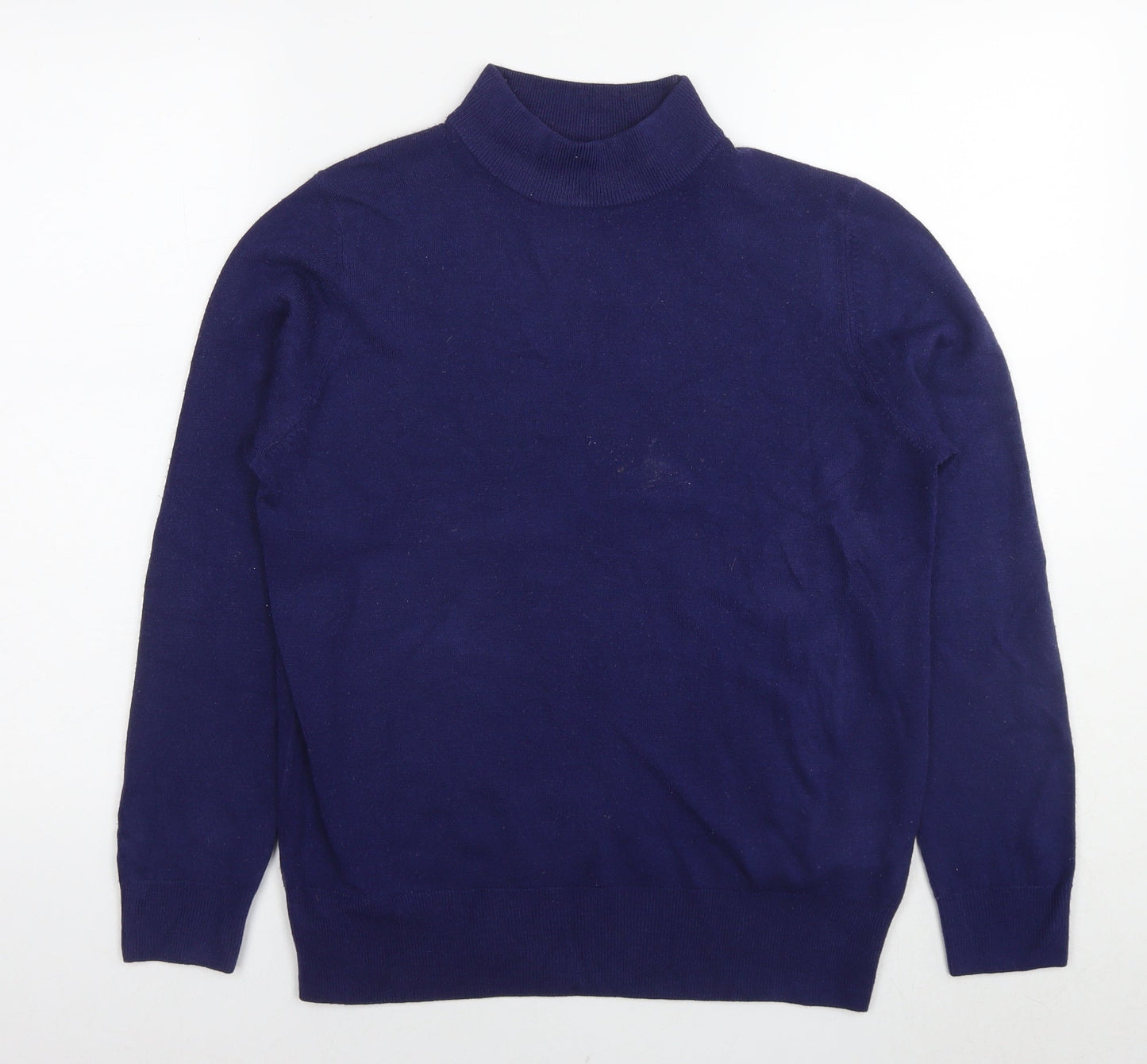 Womens UK Size 14 Marks and Spencer Blue Pullover Jumper