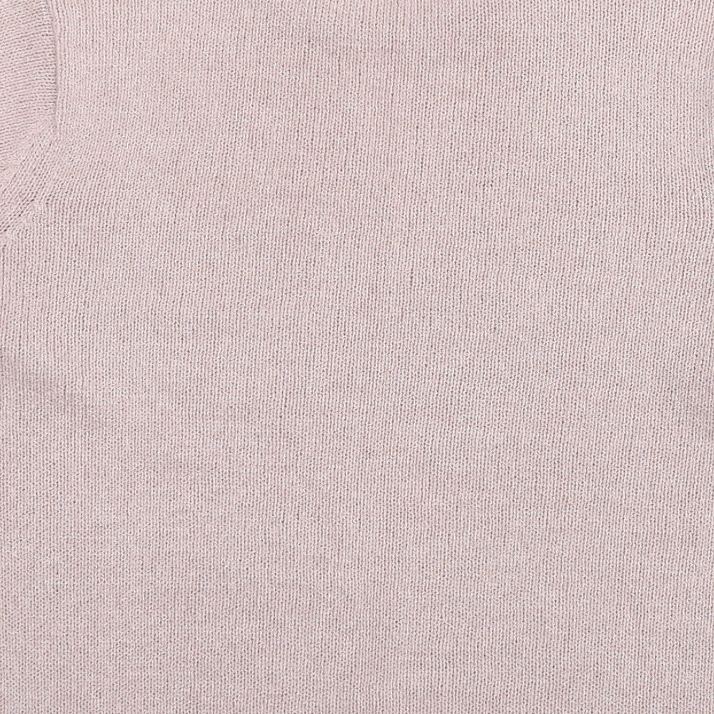 Womens UK Size 14 Berkertex Pink Pullover Jumper