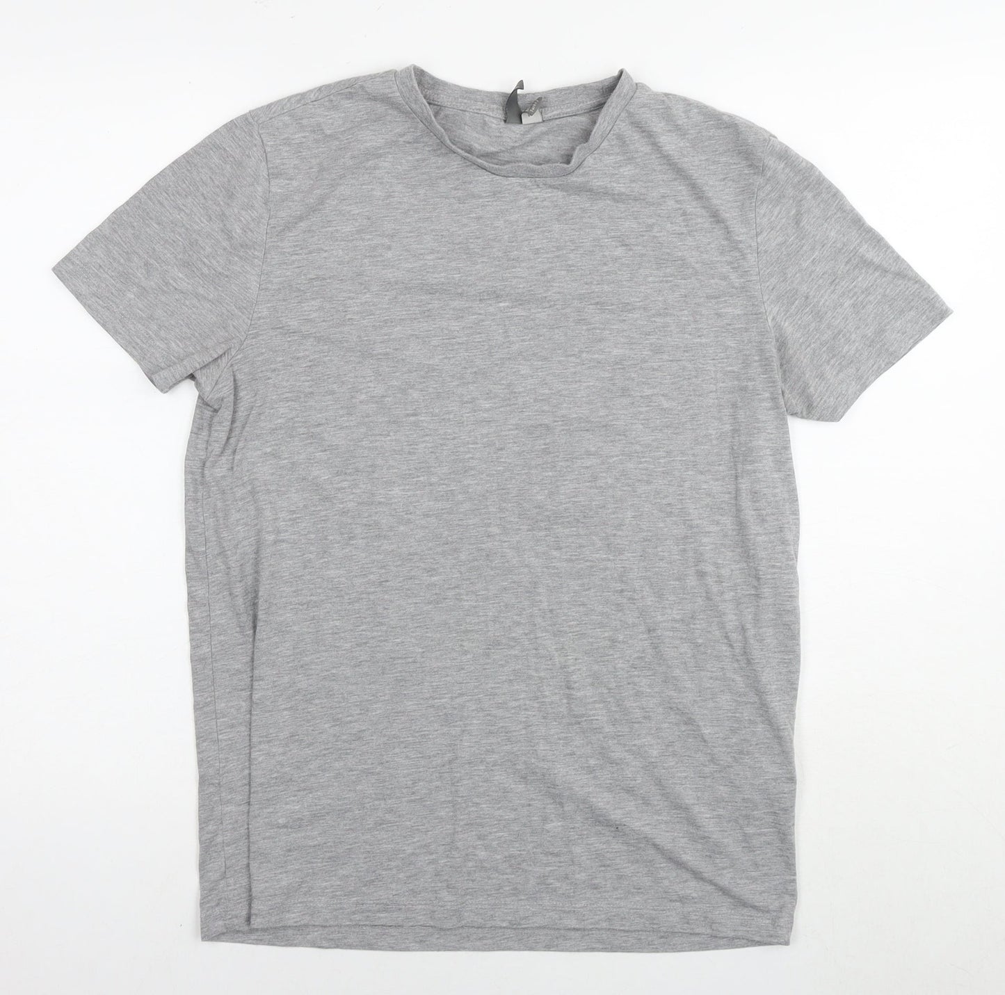 Womens UK Size M ASOS Grey Basic T-Shirt