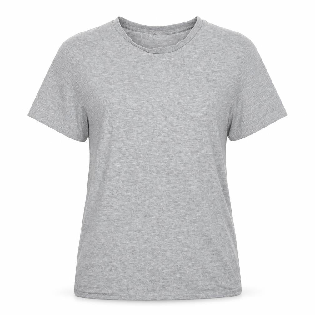 Womens UK Size M ASOS Grey Basic T-Shirt