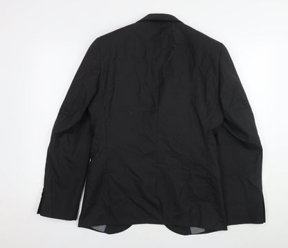 Mens UK Size 38 NEXT Regular Black Suit Jacket